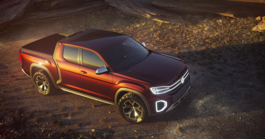  Volkswagen Atlas Tanoak Pickup Truck Concept 2018 года  (фото 6 из 32)